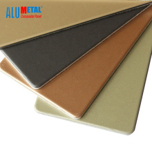 Alumetal light weight alucobond low price of 6mm pvdf acp mexico acm panel